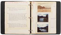 ''Kook's Tour'' ''Locations Book #1'' Binder of Notes and Photos from 18+ Scouting Locations Including Hunt Party Area of Snake River, Twin Falls, Idaho to the Southeast of Salem, Oregon -- Runs 67pp.