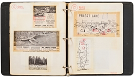 ''Kook's Tour'' ''Locations Book #1'' Binder of Notes and Photos from 18+ Scouting Locations Including Hunt Party Area of Snake River, Twin Falls, Idaho to the Southeast of Salem, Oregon -- Runs 67pp.