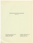 ''The Three Stooges Meet the Gunslingers'' Revised Final Draft Screenplay Dated 28 February 1964 -- Runs Over 120pp. -- Very Good Condition