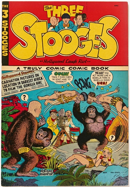 11 Copies of ''Three Stooges'' #2 (Jubilee, 1949) -- Light Wear
