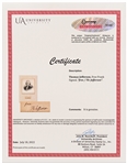 Thomas Jefferson Free Frank Signature -- With University Archives COA