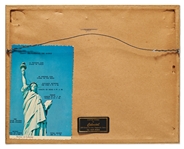 Statue of Liberty Inauguration Invitation from 1886, Designed by Tiffany & Co.