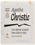 Original First Edition Artwork for the Agatha Christie Crime Novel The Mirror Crackd from Side to Side