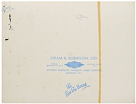 Original First Edition Artwork for the Agatha Christie Crime Novel ''A Caribbean Mystery''