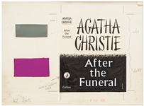 Original First Edition Artwork for the Agatha Christie Crime Novel After the Funeral