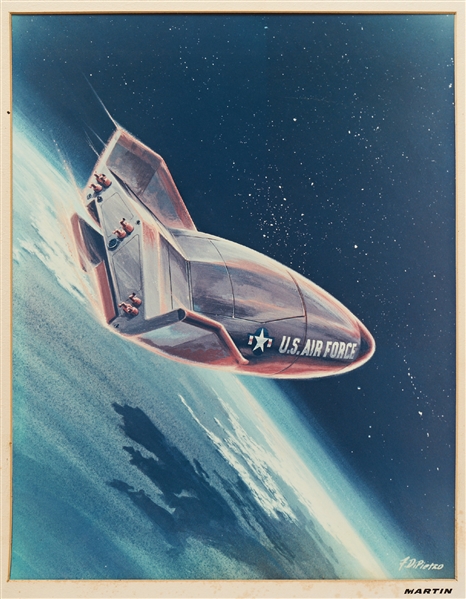 NASA Concept Artwork for the PILOT Program, Circa Early 1960s