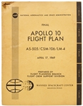 Original Copy of the Apollo 10 Flight Plan