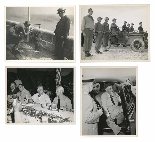 Incredible Photographic Archive of Presidents Franklin D. Roosevelt and Harry Truman, Plus Winston Churchill, Joseph Stalin & Others -- From the Personal Collection of FDR & Truman's Aide