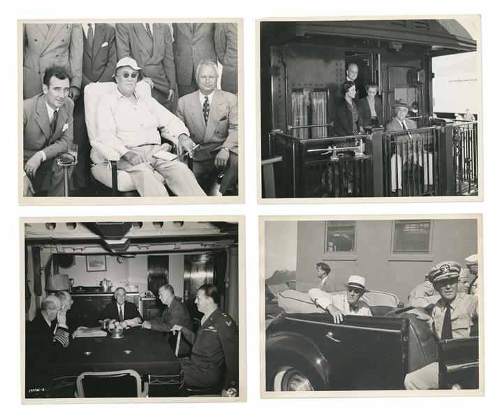 Incredible Photographic Archive of Presidents Franklin D. Roosevelt and Harry Truman, Plus Winston Churchill, Joseph Stalin & Others -- From the Personal Collection of FDR & Truman's Aide