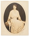 Eleanor Roosevelt Signed 8 x 10.125 Photo