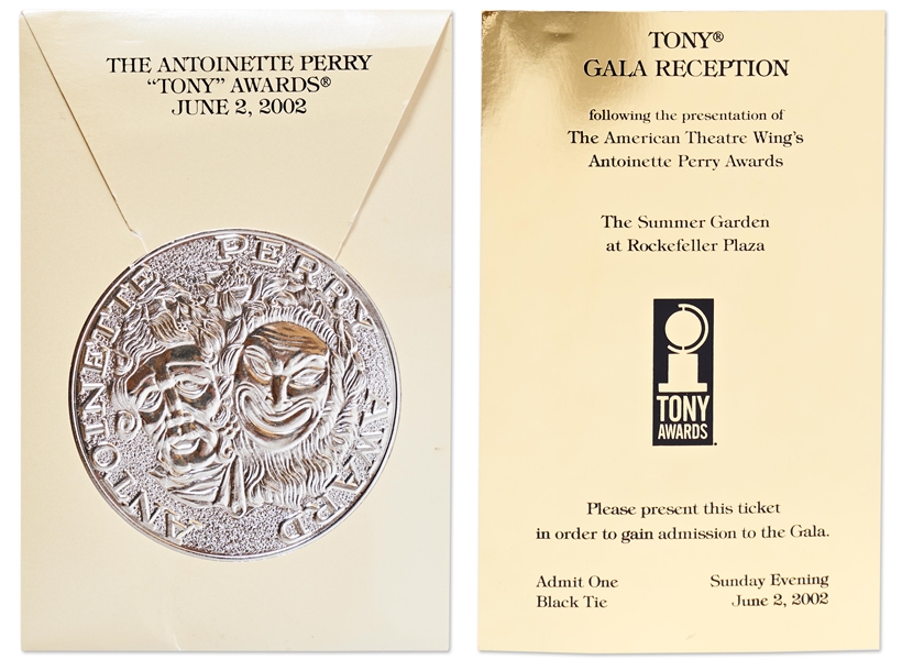 Tony Award Given to Alan Bates for Leading Actor in a Play for ''Fortune's Fool'' in 2002