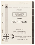 Original Apollo 17 Flight Plan