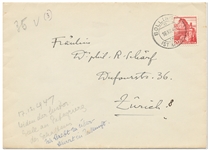 Carl Jung Autograph Letter Signed with Fantastic Content on the Ego, Dreams, Religion, Judaism & Morality -- ''...What lies behind the ego, that is, the personal or subjective shadow...''