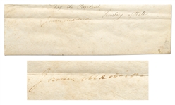 James Madison Signature -- With University Archives COA