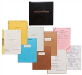 Archive Owned by Q in the James Bond Franchise, Desmond Llewelyns Collection of 9 James Bond Scripts, 8 Call Sheets, Tomorrow Never Dies Photo Book & More