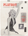 First Issue of Playboy Featuring Marilyn Monroe From December 1953