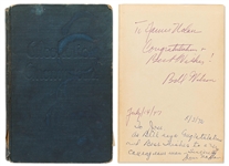 Bill Wilson Signed Alcoholics Anonymous Book -- Unusually Signed with His Full Name, Bill Wilson