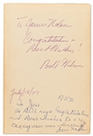 Bill Wilson Signed ''Alcoholics Anonymous'' Book -- Unusually Signed with His Full Name, ''Bill Wilson''