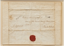 Thomas Jefferson Free Frank Signature -- Signed by Jefferson as Secretary of State Under George Washington