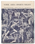 Roberto Clemente Signed Sports Night Program