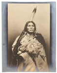 Original David F. Barry Photograph of Lakota Sioux Chief Gall, One of the Leaders at Little Bighorn