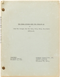 Collection of Nine Scripts or Treatments for ''The Three Stooges Meet the Gunslingers''