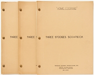 Lot of 6 Scripts & Treatments for The Three Stooges Films, Owned by Moe Howard & Norman Maurer