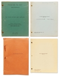 Lot of Four The Three Stooges Meet Hercules Scripts and Treatments Owned by Norman Maurer