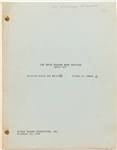 Lot of Four ''The Three Stooges Meet Hercules'' Scripts and Treatments Owned by Norman Maurer