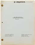 Collection of Eight Scripts and Treatments for ''The Three Stooges Go Around the World in a Daze''