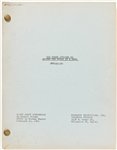 Collection of Eight Scripts and Treatments for ''The Three Stooges Go Around the World in a Daze''
