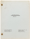 Collection of Eight Scripts and Treatments for ''The Three Stooges Go Around the World in a Daze''