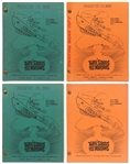 Collection of Four Scripts for The Three Stooges Meet the Martians, Released as The Three Stooges in Orbit