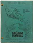 Collection of Four Scripts for ''The Three Stooges Meet the Martians'', Released as ''The Three Stooges in Orbit''