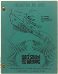 Collection of Four Scripts for ''The Three Stooges Meet the Martians'', Released as ''The Three Stooges in Orbit''