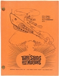 Collection of Four Scripts for ''The Three Stooges Meet the Martians'', Released as ''The Three Stooges in Orbit''