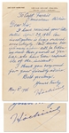 Ho Chi Minh Autograph Letter Signed from 1946 -- ...severe disciplinary action will be taken against those guards...