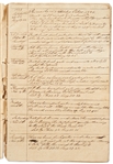 Early 19th Century Whaling Logbook -- Daily Logbook Covers an Expedition Lasting from October 1824 - April 1826