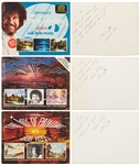 Bob Ross Signed Three Volume Book Set, Experience the Joy of Painting with Bob Ross -- All 3 Volumes Signed by Ross