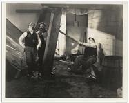 Moe Howard Personally Owned 10 x 8 Glossy Photo From the 1937 Three Stooges Film Cash and Carry -- Very Good Condition