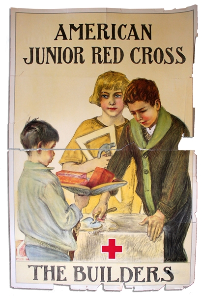 1920's Junior American Red Cross Poster by Anna Milo Upjohn