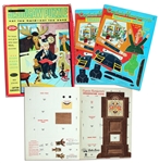 Bob Keeshan Personally Owned Captain Kangaroo Puzzle & Unused Treasure House Paper Doll Sets From as Early as 1956