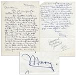 Mary Astor Autograph Letter Signed to Her Agent Regarding Her Autobiography
