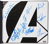 Stan Lee and Cast-Signed The Art of the Avengers Coffee Table Book
