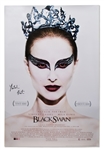 Natalie Portman Signed Black Swan Poster -- Portman Won the Best Actress Academy Award for Her Performance