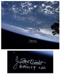 James McDivitt Signed 20 x 16 Photo From Apollo 9