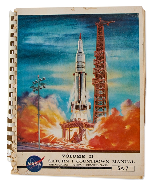 NASA Countdown Manual for the Launch of Saturn I in the 1964 SA-7 Mission