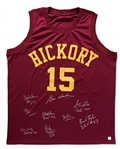 Hoosiers Cast-Signed Hickory Basketball Jersey