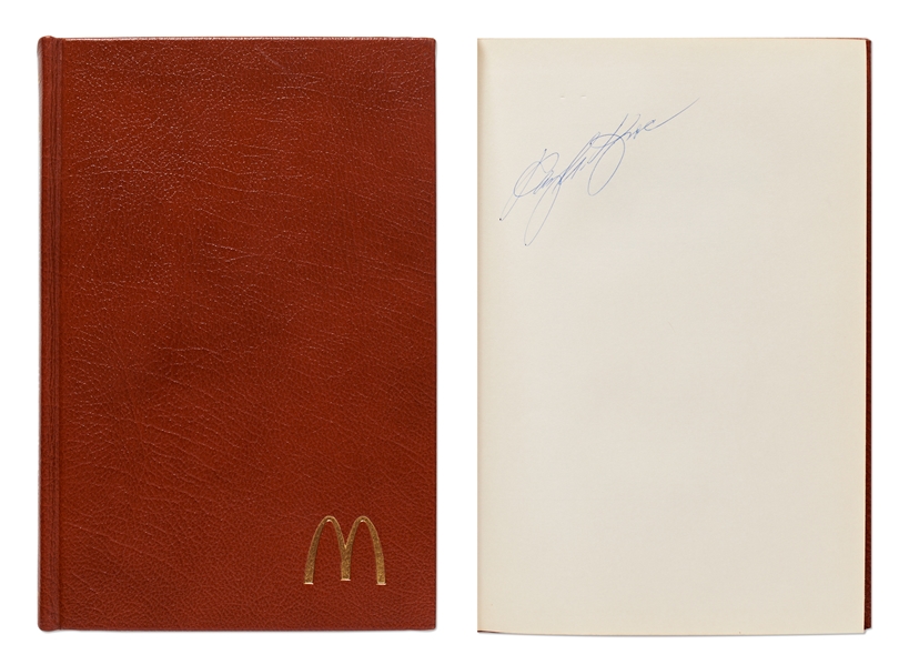Ray Kroc Signed Copy of ''Grinding It Out: The Making of McDonald's'' -- Near Fine -- With PSA/DNA COA