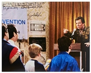 William Shatner Signed Saturday Night Live 20 x 16 Photo from His Famous Get a Life Skit